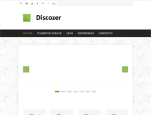 Tablet Screenshot of discozer.com